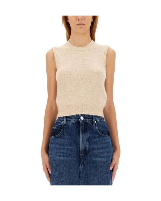 Isabel Marant Natural Isabel Marant Étoile Ametis Knitted Vest