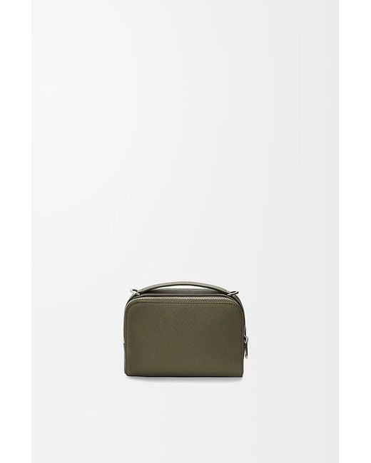 Loewe Green Mini Crossbody Camera Bag for men