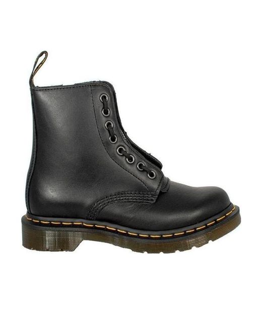 Dr. Martens Black Logo Boots