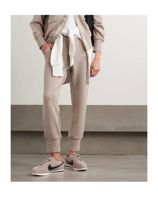 Varley Gray The Slim Cuff Doublesoft Track Pants