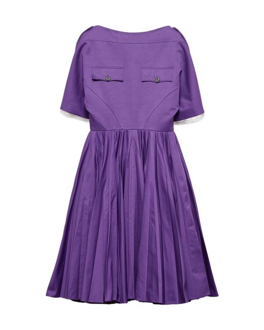 Prada Purple Chino Dress