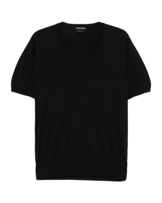 Tom Ford Black T-Shirts And Polos for men