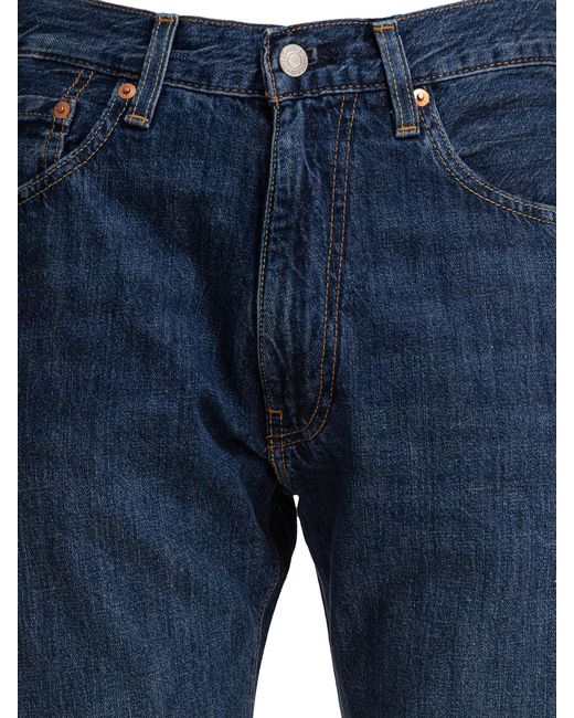 Levi's Blue 555 Relaxed Straight Trousers