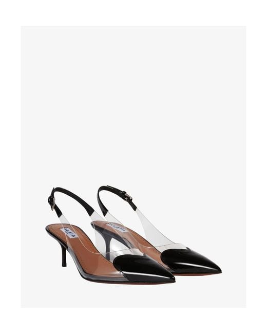Alaïa Metallic Slingback Le Cå“Ur