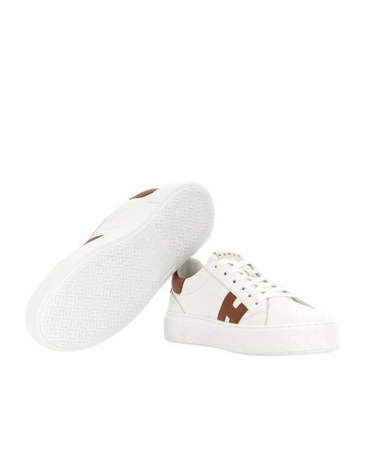 Hogan White Crosswind Sneakers for men