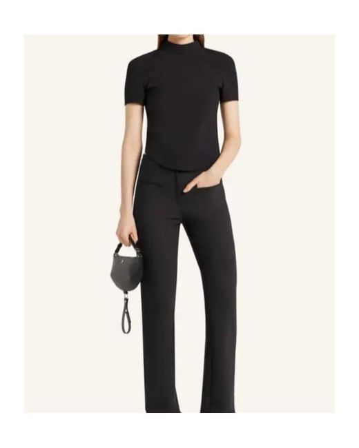 Courreges Black Courrèges Circle Heritage Top