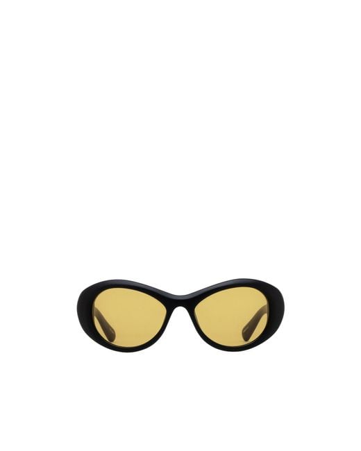 Jacquemus Metallic Cat Eye Frame Sunglasses for men