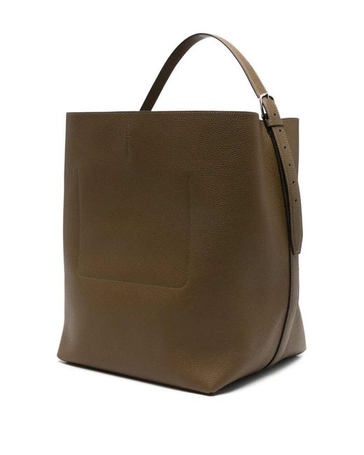 Totême Natural Totême Belted Shoulder Tote Bag