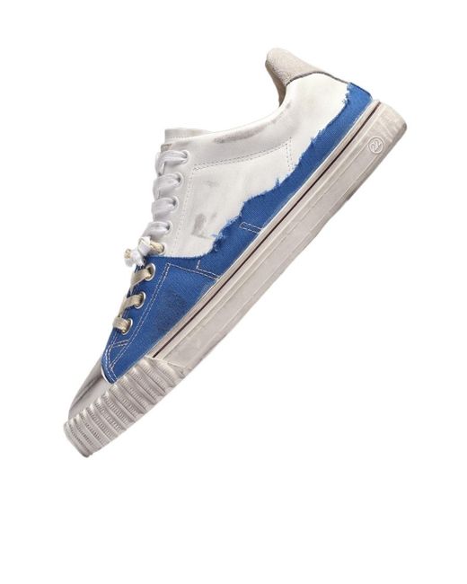 Maison Margiela Blue New Evolution Sneakers for men