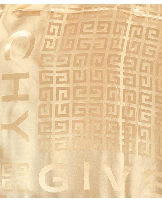 Givenchy Natural Logo Details Scarves