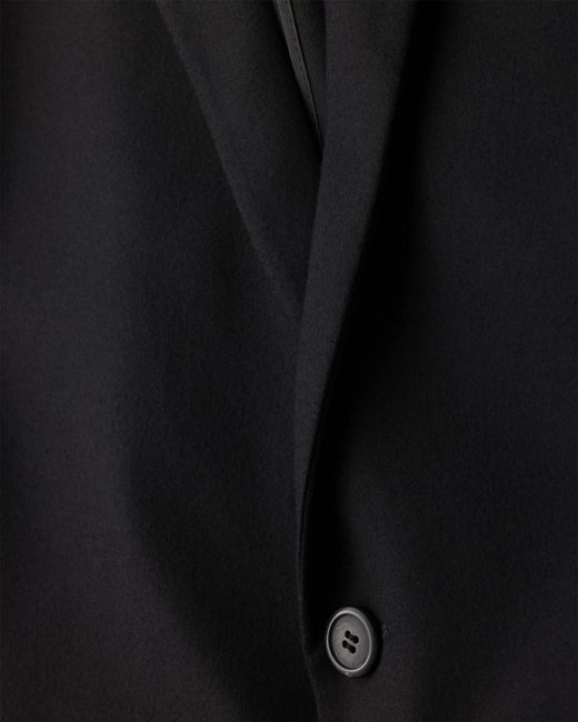 Prada Black Single-Breasted Wool Blend Jacket for men