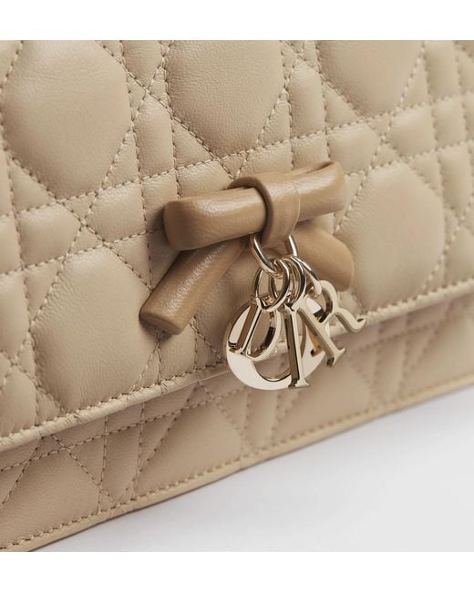 Dior Natural Flap Shoulder Bag