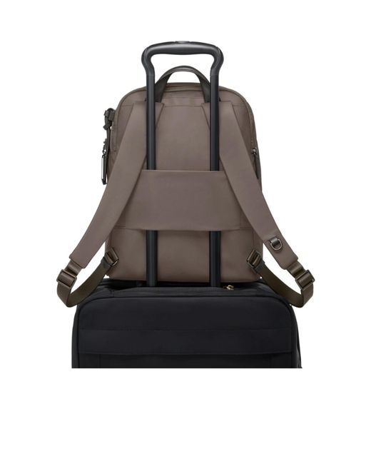 Tumi Brown Halsey Backpack for men