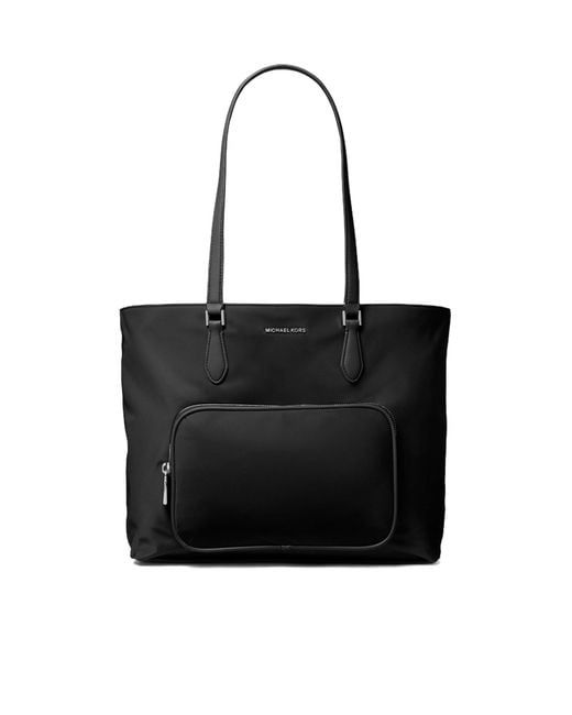 MICHAEL Michael Kors Black Michael Kors Zip Pocket Tote Bag