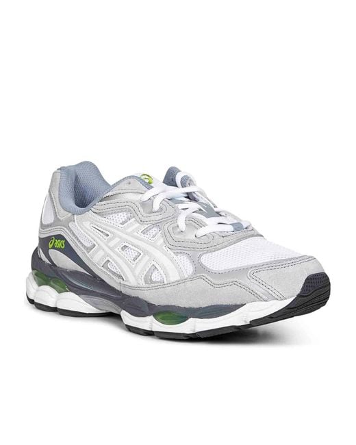 Asics White Gel-Nyc Lace-Up Sneakers for men
