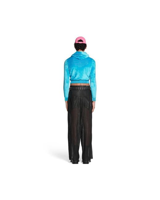 Balenciaga Gray Pantaloni Trasparenti for men