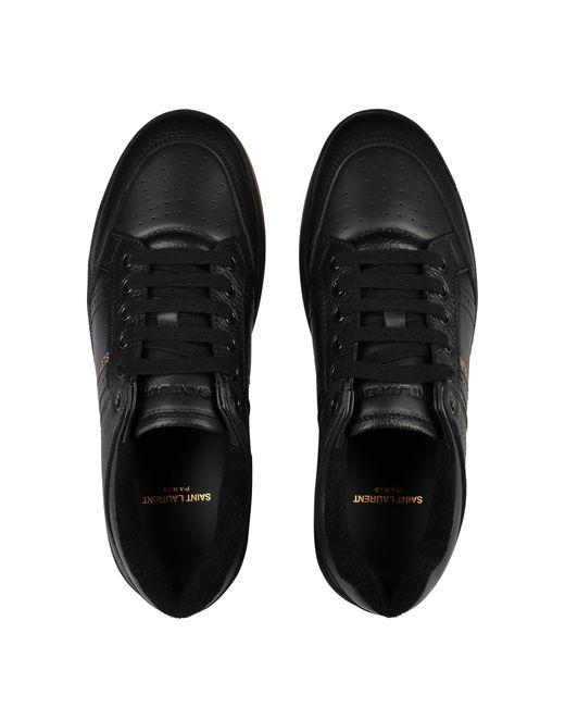 Saint Laurent Black Simple And Casual Shoes for men