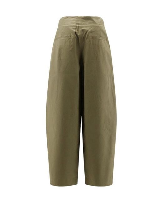 Soeur Green Daley Straight-Leg Pants