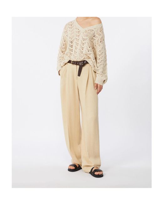 Max Mara Natural Studio Felino V-Neck Jumper