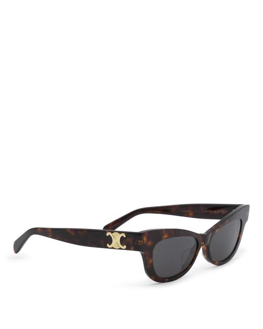 Céline White Triomphe 19 Sunglasses