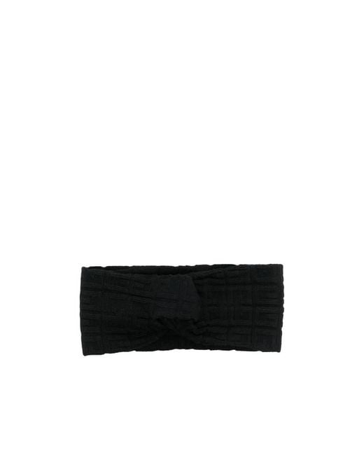 Givenchy Black 4G Pattern Headband