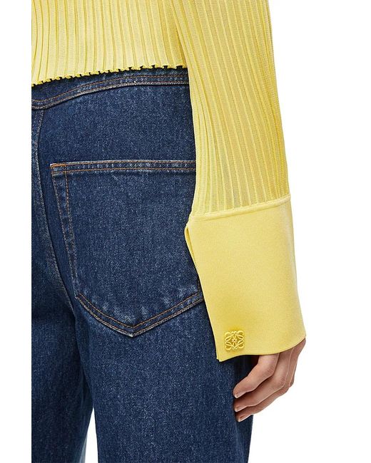 Loewe Yellow Cardigan