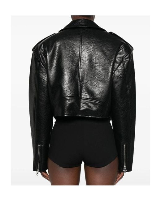 Frankie Shop Black Long-Sleeve Zip-Up Jacket