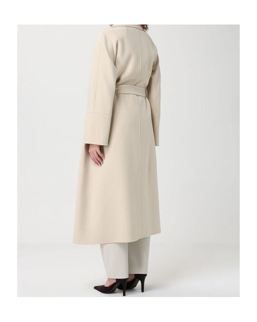 Max Mara Natural 'S Elisa Belted Coat