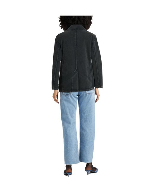 MAX&Co. Black Single-Breasted Blazer