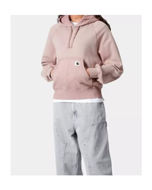 Carhartt Pink Hudson Drawstring Hoodie