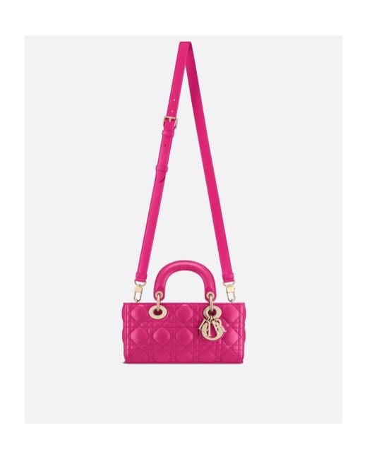 Dior Pink Small Lady D-Joy Bag