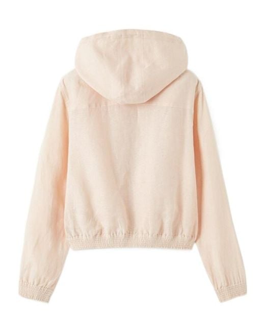 Loro Piana Natural Opal Bomber Jacket