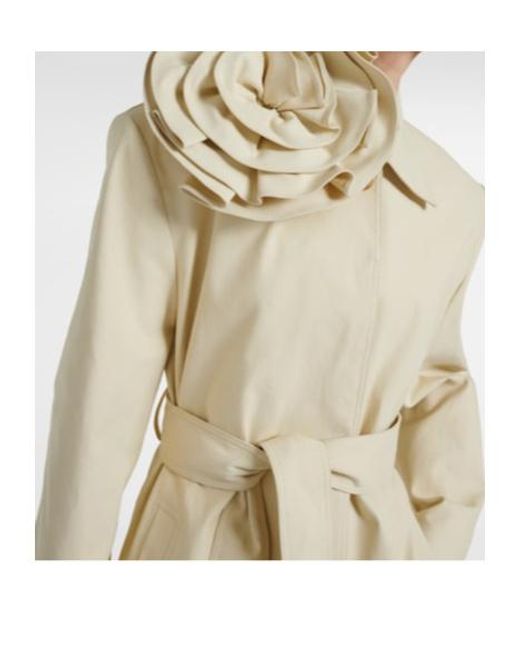 Magda Butrym Natural Floral Coat