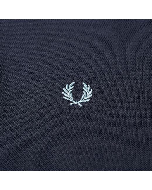 Fred Perry Blue M3 Piqué Polo Shirt for men