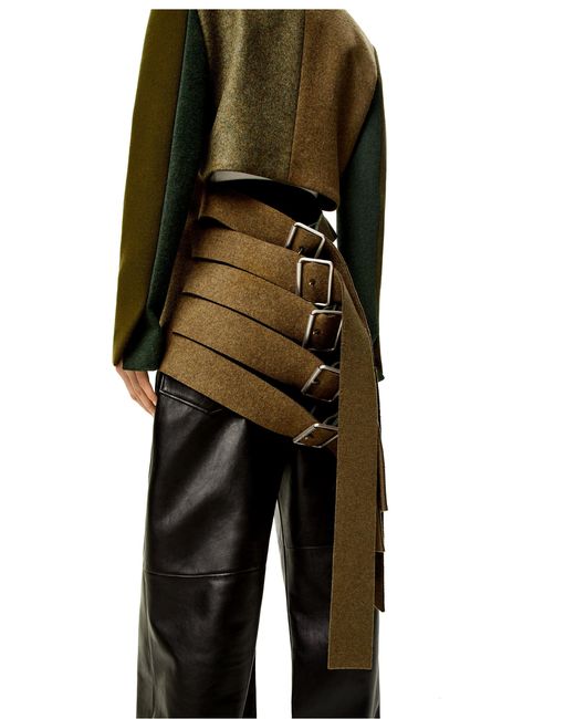 Loewe Green Slashed Jacket