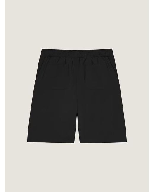 Givenchy Black Logo Drawstring Shorts for men