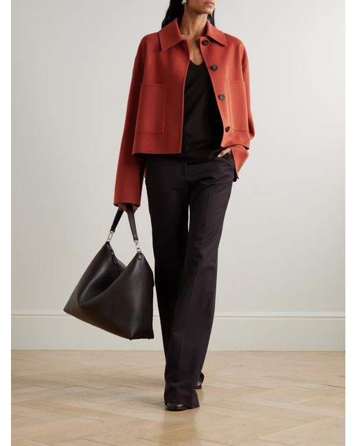 Joseph Red Kalaa Wool Blend Casual Jacket