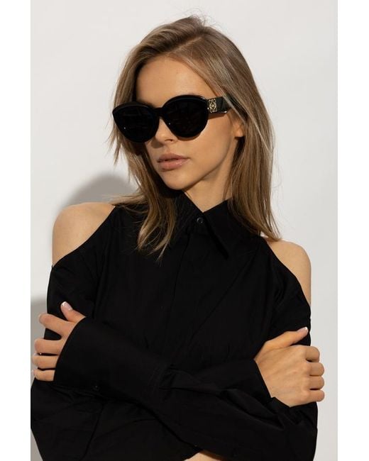 Loewe Gray Logo Sunglasses