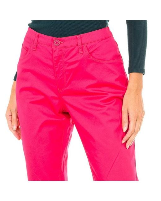 Armani Jeans Pink Logo Stretch Jeans