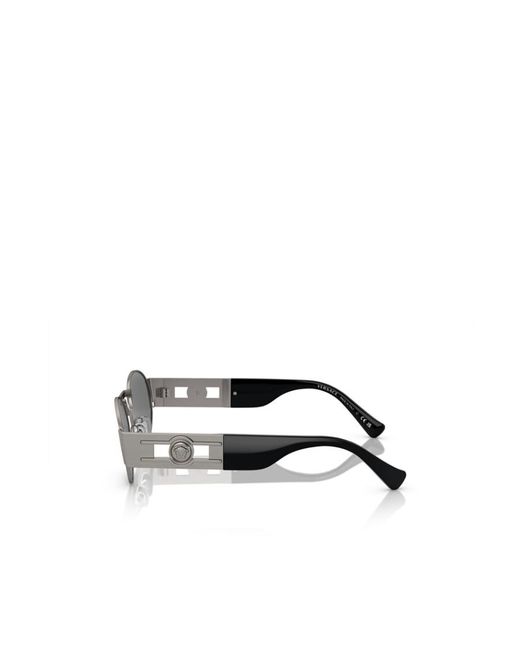 Versace White Color Logo Sunglasses for men