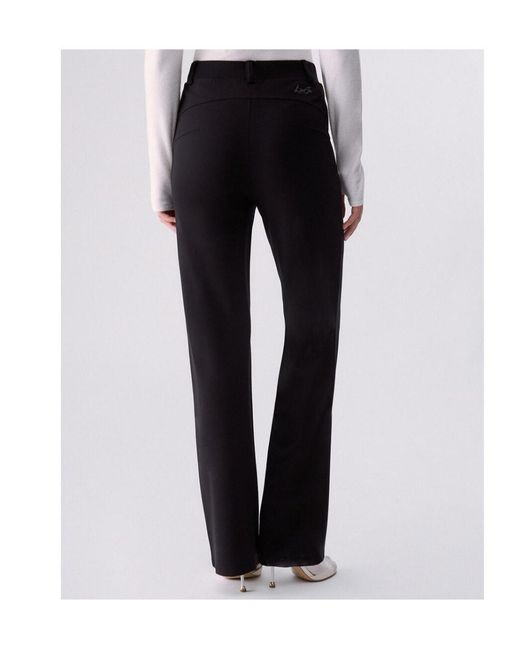 Liu Jo Blue Regular Fit Trousers