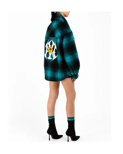 Barrow Green Flannel Shirt for men