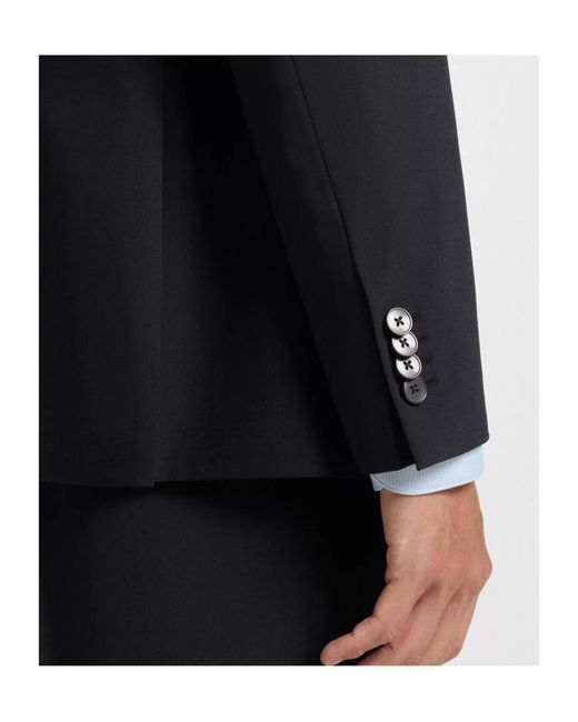 Boss Blue Harvey Slim Fit Blazer for men