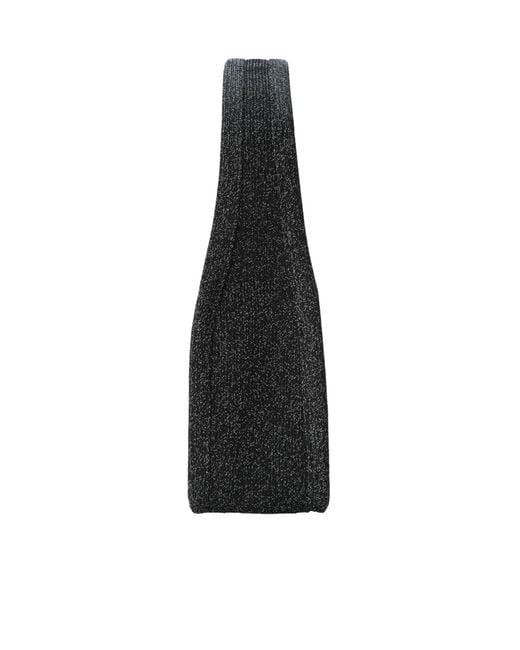 Alexander Wang Black Ryan Small Knit Tote Bag