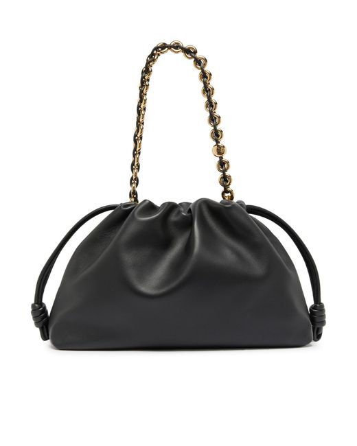 Loewe Black Large Drawstring Shoulder Bag