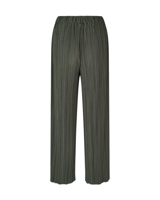 Samsøe & Samsøe Green Pleated Trousers