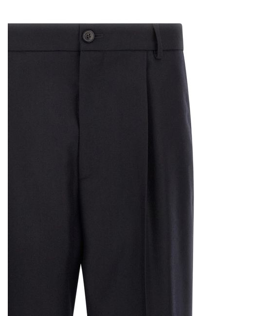 Dries Van Noten Black Penrud Straight-Leg Pants for men