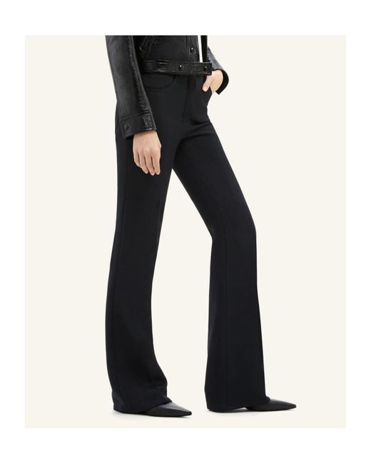 Courreges Black Courrèges 70's Twill Bootcut Pants