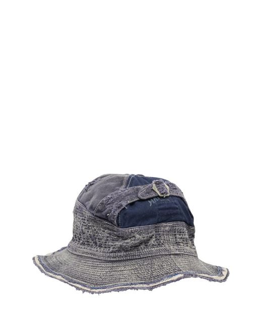 Kapital Gray Wide-Brimmed Fisherman's Hat for men