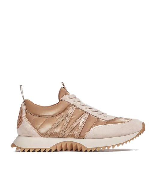 Moncler Natural Pacey Low-Top Sneakers